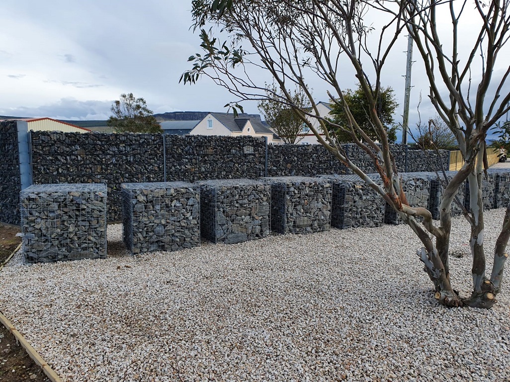 پوکه دیوارچین دیوار گابیونی و پوکه معدنی